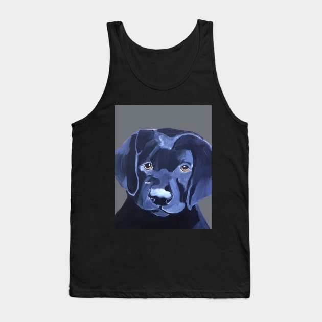 English Lab Tank Top by Lil' Angel Pet Portraits